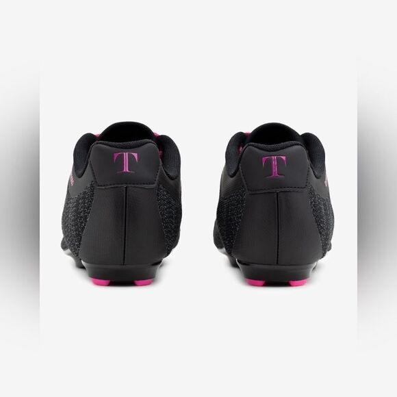 Tommaso Pista Aria Knit cycling shoes Size 8 in Black /pink NWT and in box - Picture 5 of 15